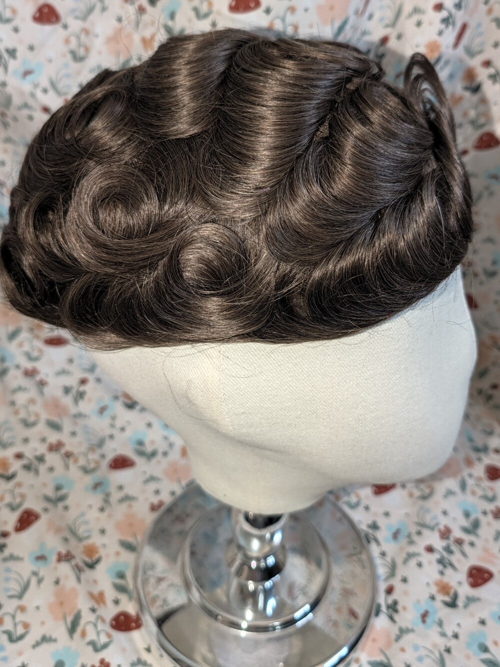 Men's Hair Piece Toupee Brown Real Human Hair 8x10